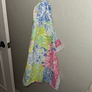 Lilly Pulitzer x Pottery Barn Kids Hooded Beach Towel 100% cotton